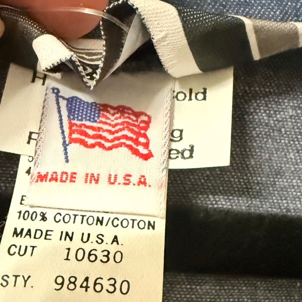 Rockies Vintage 90s Western Tapestry Country Vest USA Colorful Striped 18W - Picture 7 of 7